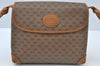 Authentic GUCCI Micro GG PVC Leather Shoulder Cross Body Bag Brown K9943