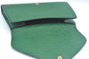 Authentic Louis Vuitton Epi Arts Deco PM Clutch Hand Bag Green M52634 LV K9951