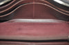 Authentic CHANEL Calf Skin Long Wallet Black CC Logo Junk K9952