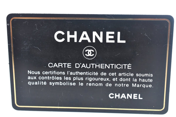 Authentic CHANEL Calf Skin Long Wallet Black CC Logo Junk K9952