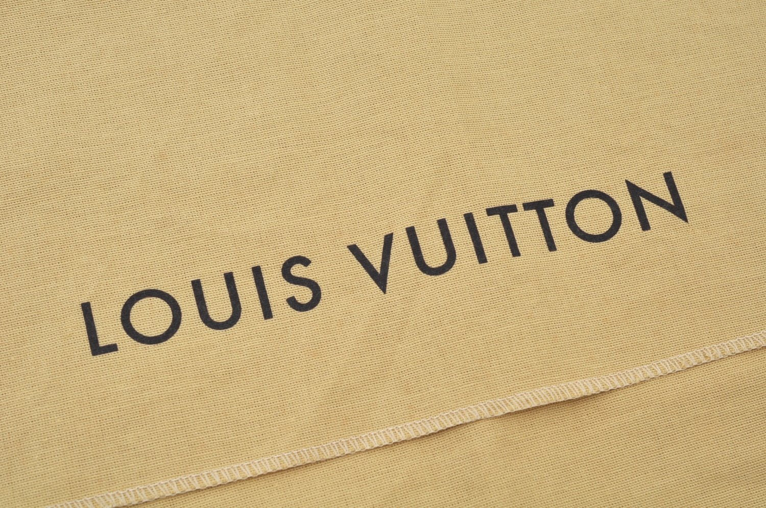 Authentic Louis Vuitton Dust Bag 10 Set Cotton Beige 13x9.1x0.2 LV K9953