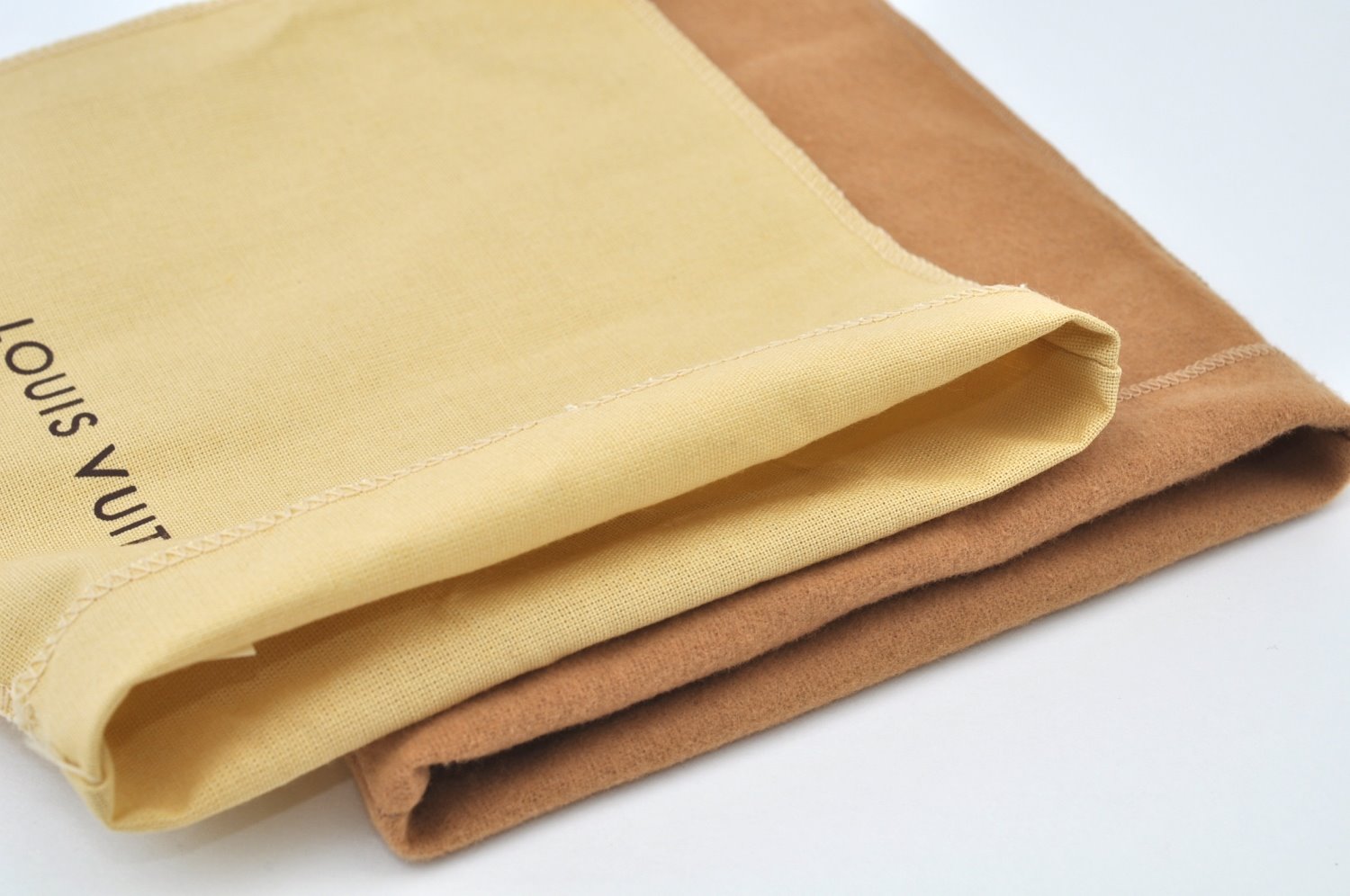 Authentic Louis Vuitton Dust Bag 10 Set Cotton Beige 13x9.1x0.2 LV K9953
