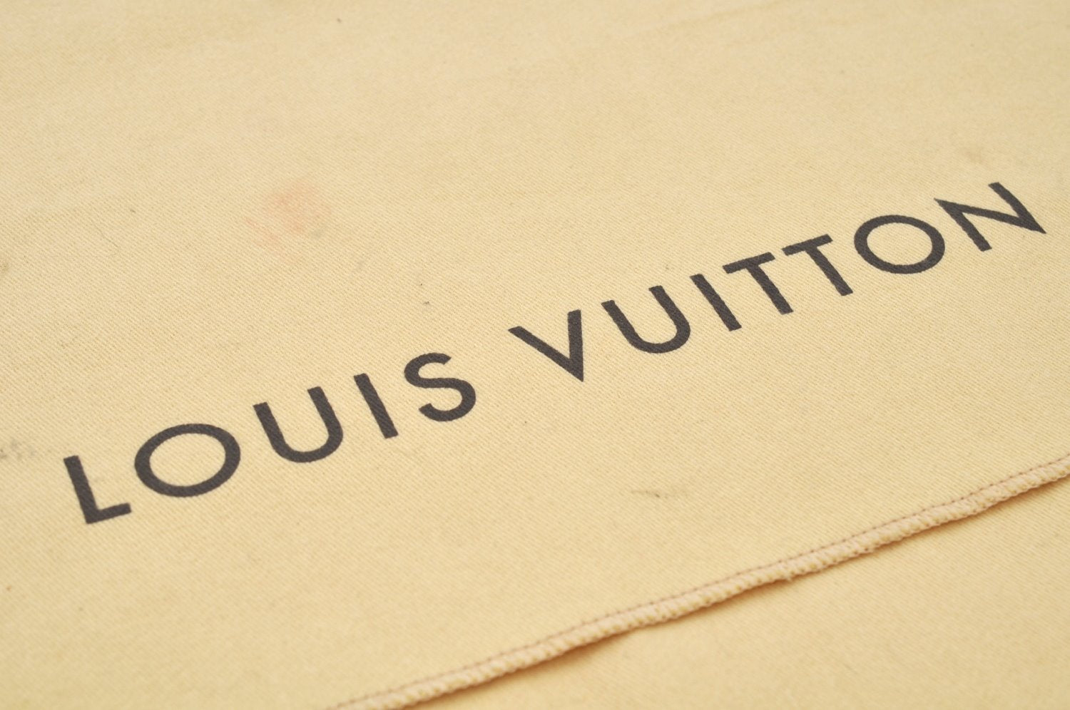 Authentic Louis Vuitton Dust Bag 10 Set Cotton Beige 18.1x13.4x0.2 LV K9954