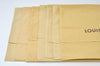 Authentic Louis Vuitton Dust Bag 10 Set Cotton Beige 18.1x13.4x0.2 LV K9954