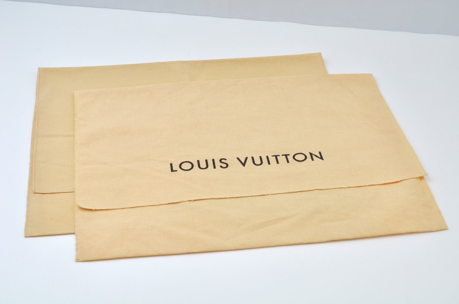 Authentic Louis Vuitton Dust Bag 10 Set Cotton Beige 17.7x14.2x0.2 LV K9955