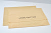 Authentic Louis Vuitton Dust Bag 10 Set Cotton Beige 17.7x14.2x0.2 LV K9955