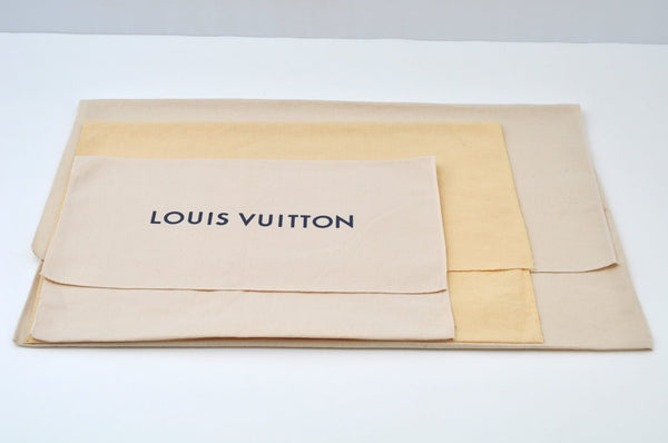 Authentic Louis Vuitton Dust Bag 10 Set Cotton Beige 17.7x14.2x0.2 LV K9955