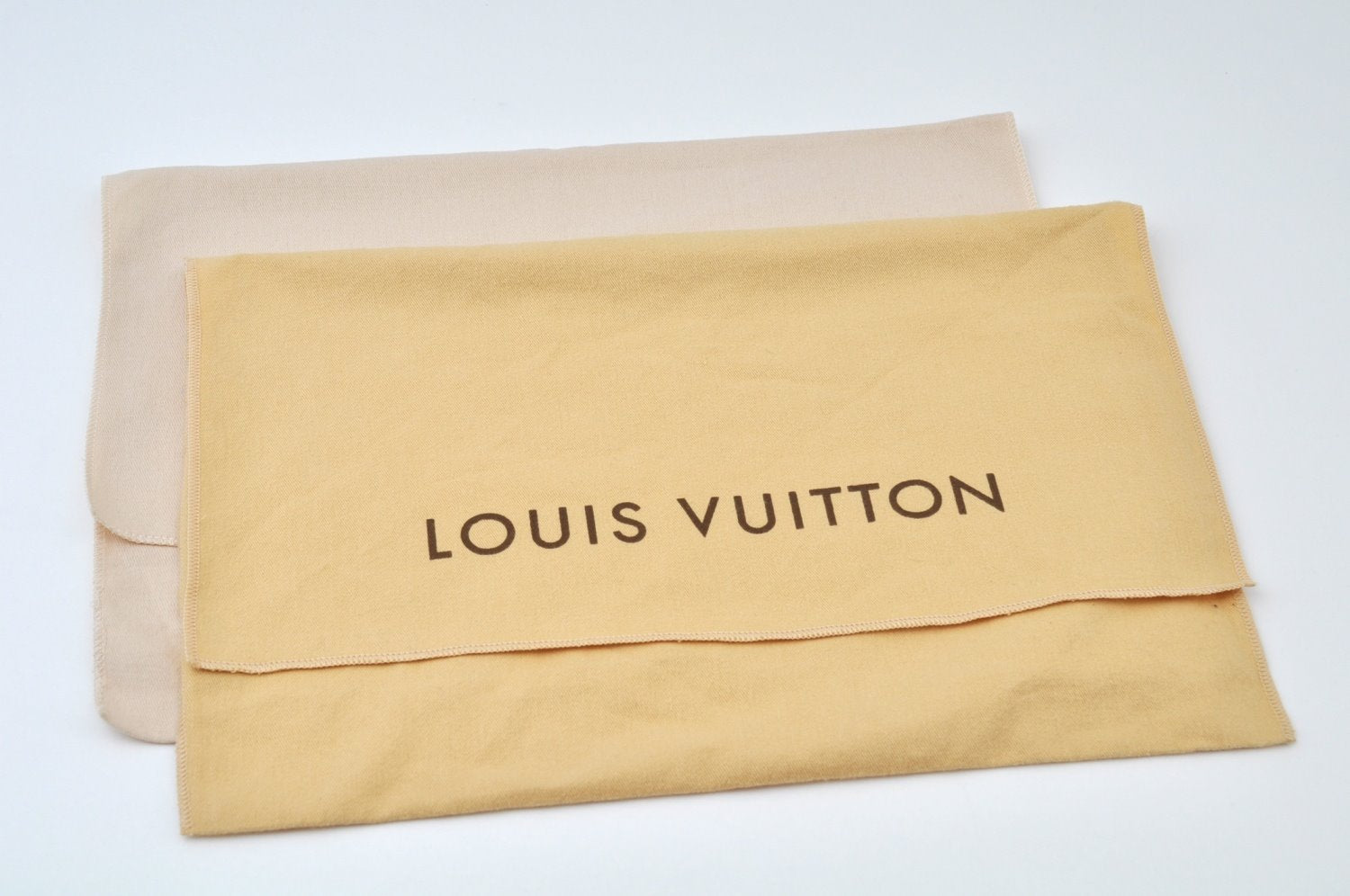 Authentic Louis Vuitton Dust Bag 10 Set Cotton Beige 17.7x14.2x0.2 LV K9955