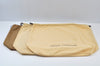 Authentic Louis Vuitton Dust Bag 10 Set Cotton Beige 16.9x19.7x6.3 LV K9956