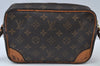 Authentic Louis Vuitton Monogram Trocadero 23 Shoulder Cross Bag M51276 LV K9957