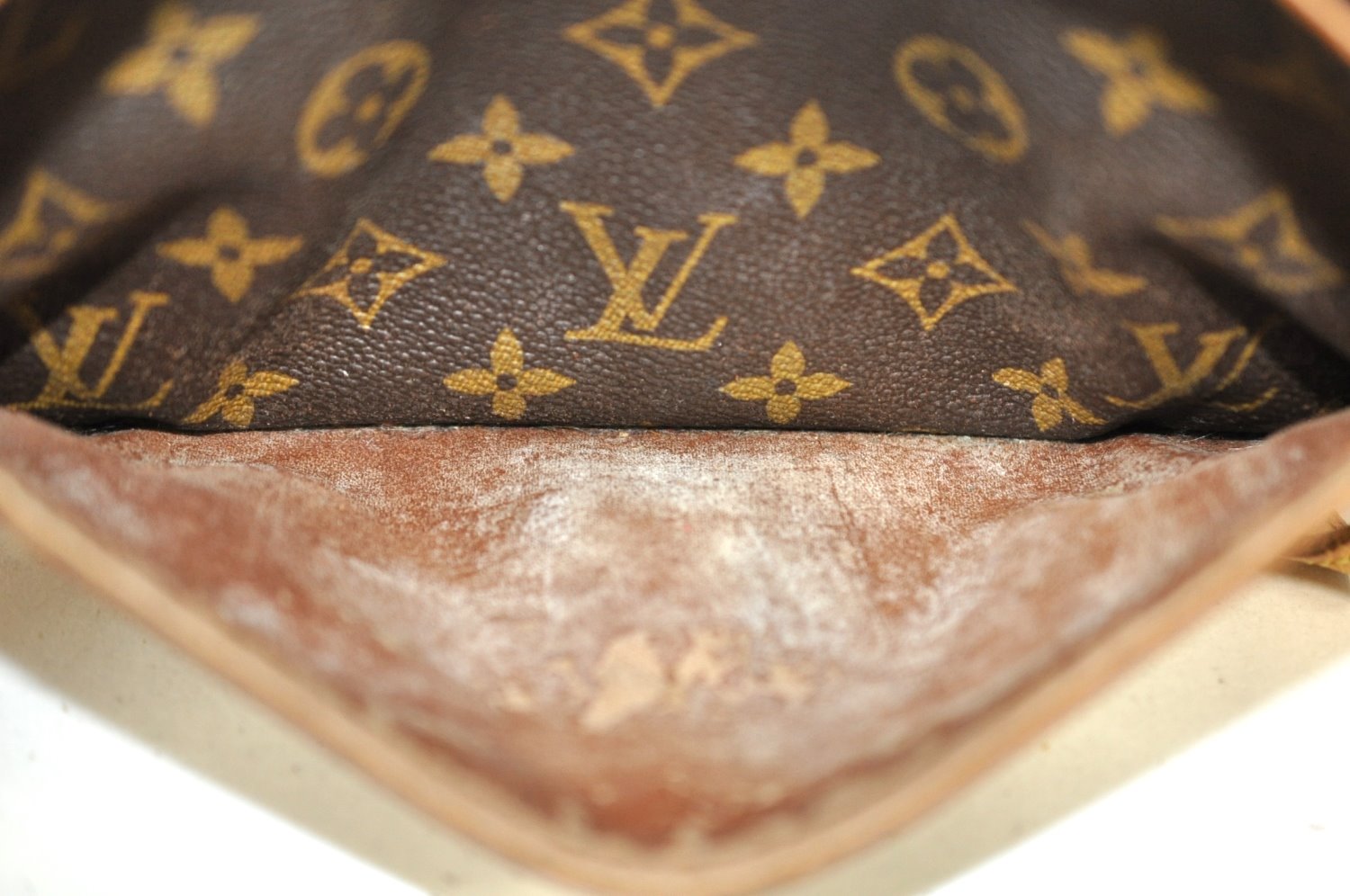 Authentic Louis Vuitton Monogram Trocadero 23 Shoulder Cross Bag M51276 LV K9957