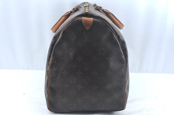 Authentic Louis Vuitton Monogram Keepall 50 Travel Boston Bag M41426 LV K9958