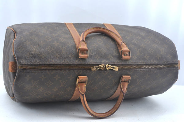 Authentic Louis Vuitton Monogram Keepall 50 Travel Boston Bag M41426 LV K9958