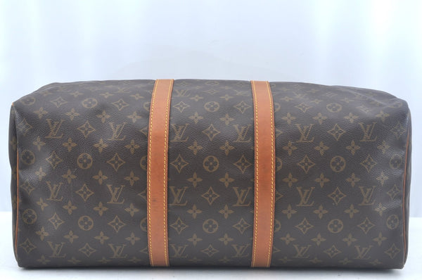 Authentic Louis Vuitton Monogram Keepall 50 Travel Boston Bag M41426 LV K9958