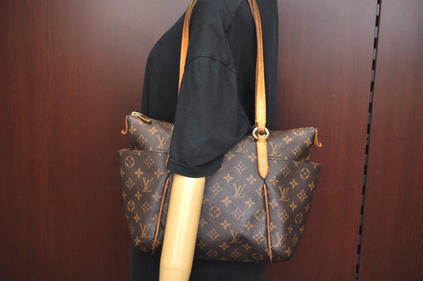 Authentic Louis Vuitton Monogram Totally PM Shoulder Tote Bag M56688 LV K9960