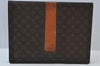 Auth Louis Vuitton Monogram Lena Portfolio Clutch Document Case Old Model K9962