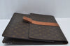 Auth Louis Vuitton Monogram Lena Portfolio Clutch Document Case Old Model K9962