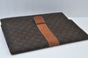 Auth Louis Vuitton Monogram Lena Portfolio Clutch Document Case Old Model K9962