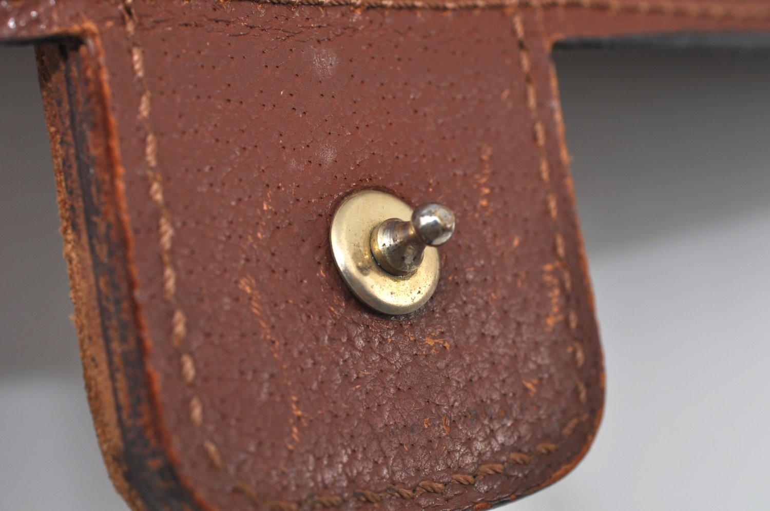 Auth Louis Vuitton Monogram Lena Portfolio Clutch Document Case Old Model K9962