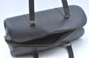 Authentic Louis Vuitton Epi Soufflot Hand Bag Black M52222 LV Junk K9964