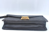 Auth Louis Vuitton Epi Pochette Sellier Dragonne Clutch Bag Black Junk K9965