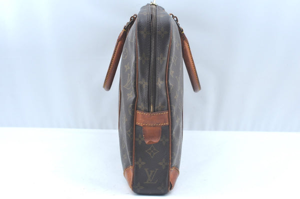 Auth Louis Vuitton Monogram Porte Documents Voyage M53361 Briefcase Junk K9966