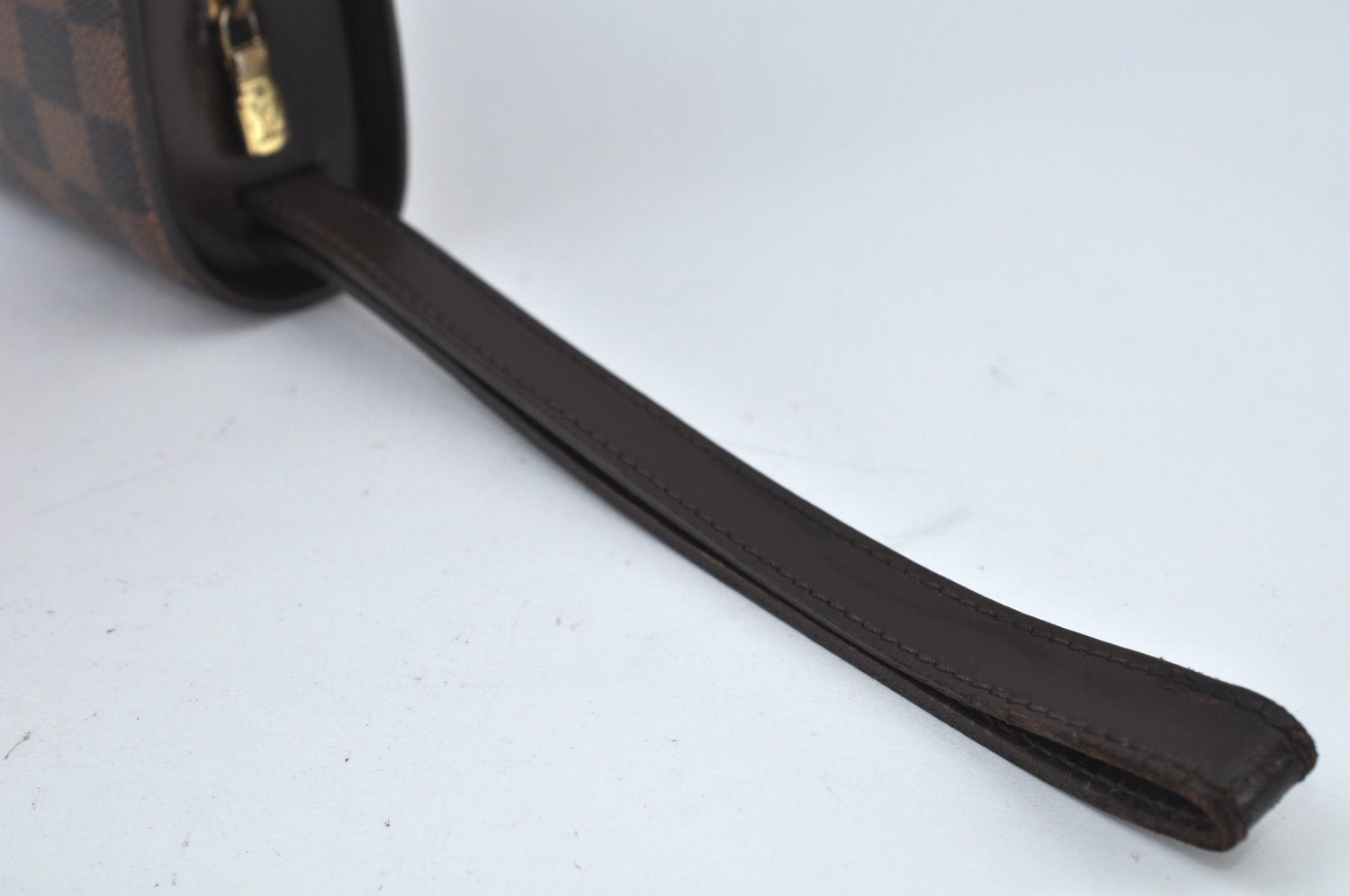 Authentic Louis Vuitton Damier Saint Louis Clutch Hand Bag Purse N51993 LV K9971