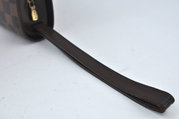 Authentic Louis Vuitton Damier Saint Louis Clutch Hand Bag Purse N51993 LV K9971