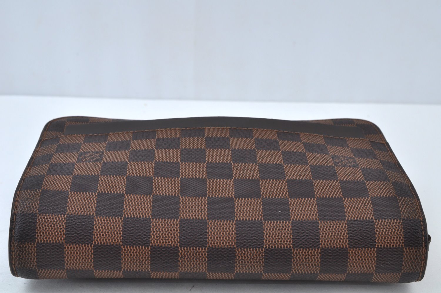Authentic Louis Vuitton Damier Saint Louis Clutch Hand Bag Purse N51993 LV K9971