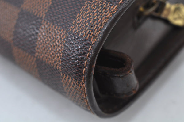 Authentic Louis Vuitton Damier Saint Louis Clutch Hand Bag Purse N51993 LV K9971