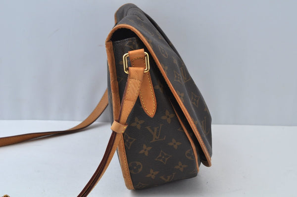 Authentic Louis Vuitton Monogram Menilmontant MM M40473 Shoulder Cross Bag K9974