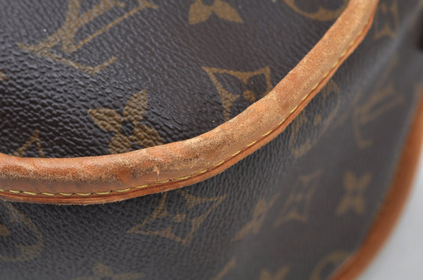 Authentic Louis Vuitton Monogram Menilmontant MM M40473 Shoulder Cross Bag K9974