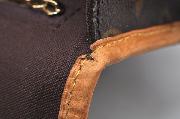 Authentic Louis Vuitton Monogram Menilmontant MM M40473 Shoulder Cross Bag K9974