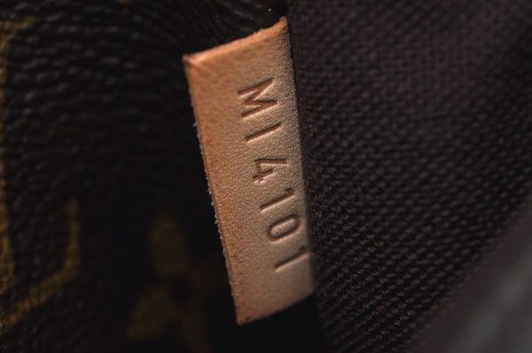 Authentic Louis Vuitton Monogram Menilmontant MM M40473 Shoulder Cross Bag K9974