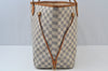 Authentic Louis Vuitton Damier Azur Neverfull GM N51108 Shoulder Tote Bag K9975