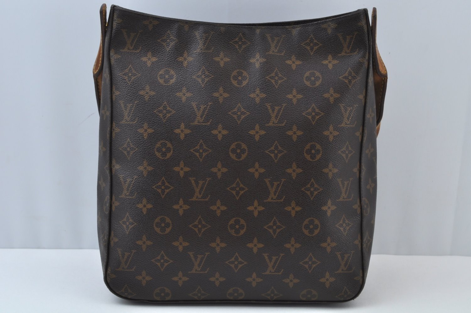 Authentic Louis Vuitton Monogram Looping GM Shoulder Bag M51145 LV K9977