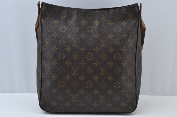 Authentic Louis Vuitton Monogram Looping GM Shoulder Bag M51145 LV K9977