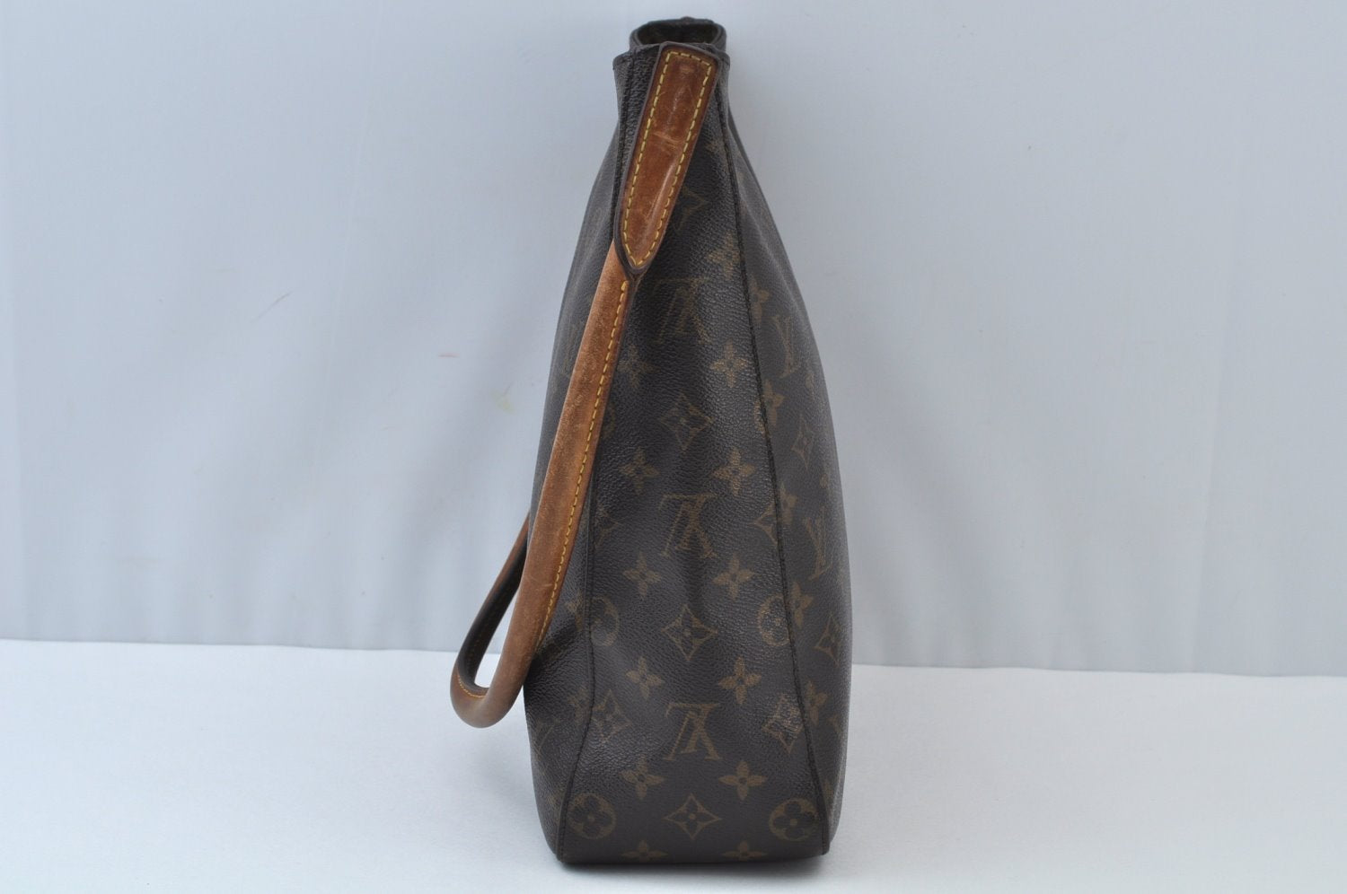Authentic Louis Vuitton Monogram Looping GM Shoulder Bag M51145 LV K9977