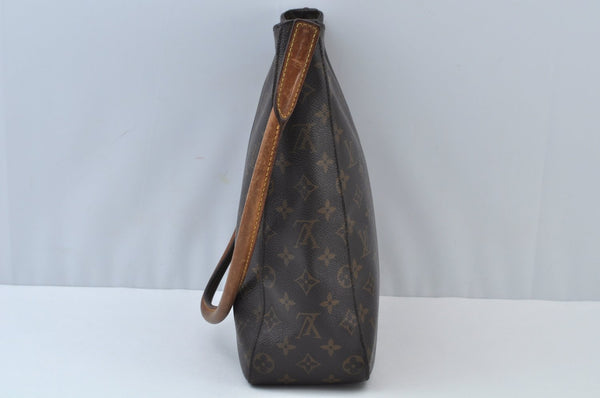 Authentic Louis Vuitton Monogram Looping GM Shoulder Bag M51145 LV K9977