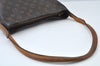 Authentic Louis Vuitton Monogram Looping GM Shoulder Bag M51145 LV K9977