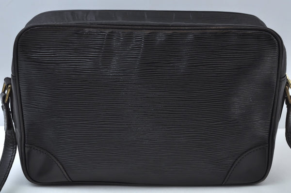 Auth Louis Vuitton Epi Trocadero 27 Shoulder Cross Bag Black M52302 LV K9978