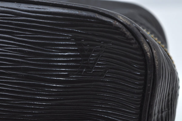 Auth Louis Vuitton Epi Trocadero 27 Shoulder Cross Bag Black M52302 LV K9978