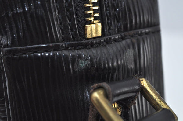 Auth Louis Vuitton Epi Trocadero 27 Shoulder Cross Bag Black M52302 LV K9978