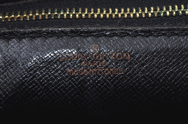 Auth Louis Vuitton Epi Trocadero 27 Shoulder Cross Bag Black M52302 LV K9978