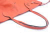 Authentic Louis Vuitton Epi Neverfull MM Shoulder Tote Bag M40884 Orange K9985