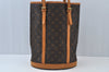 Authentic Louis Vuitton Monogram Bucket GM Shoulder Tote Bag M42236 LV K9986