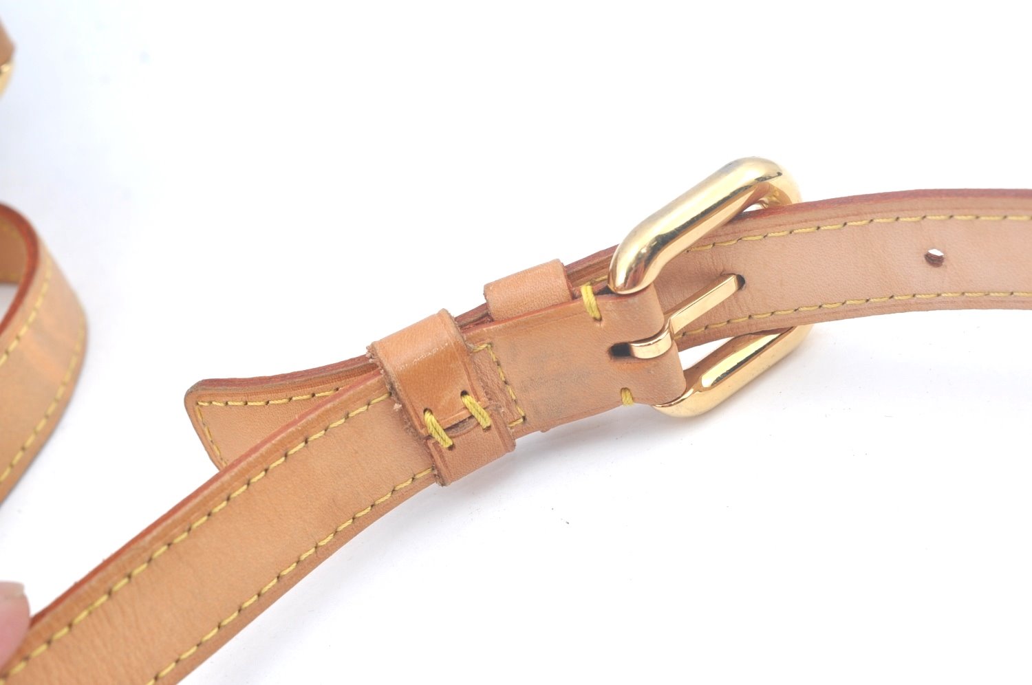 Auth Louis Vuitton Monogram Mini Jeanne GM Shoulder Cross Bag Blue Junk K9988