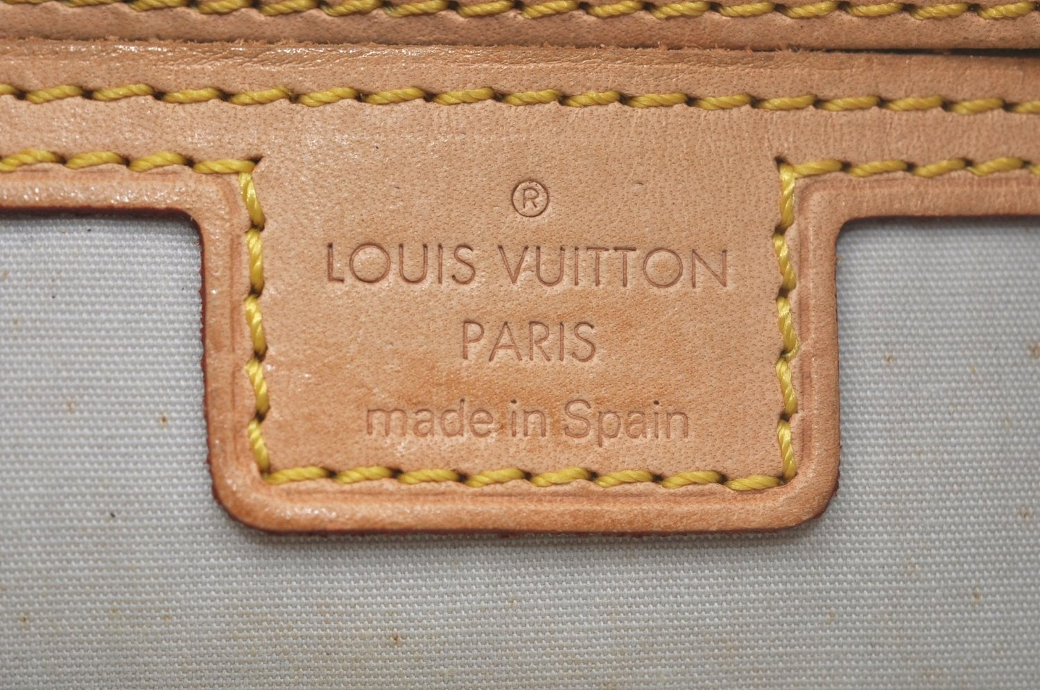 Auth Louis Vuitton Monogram Mini Jeanne GM Shoulder Cross Bag Blue Junk K9988