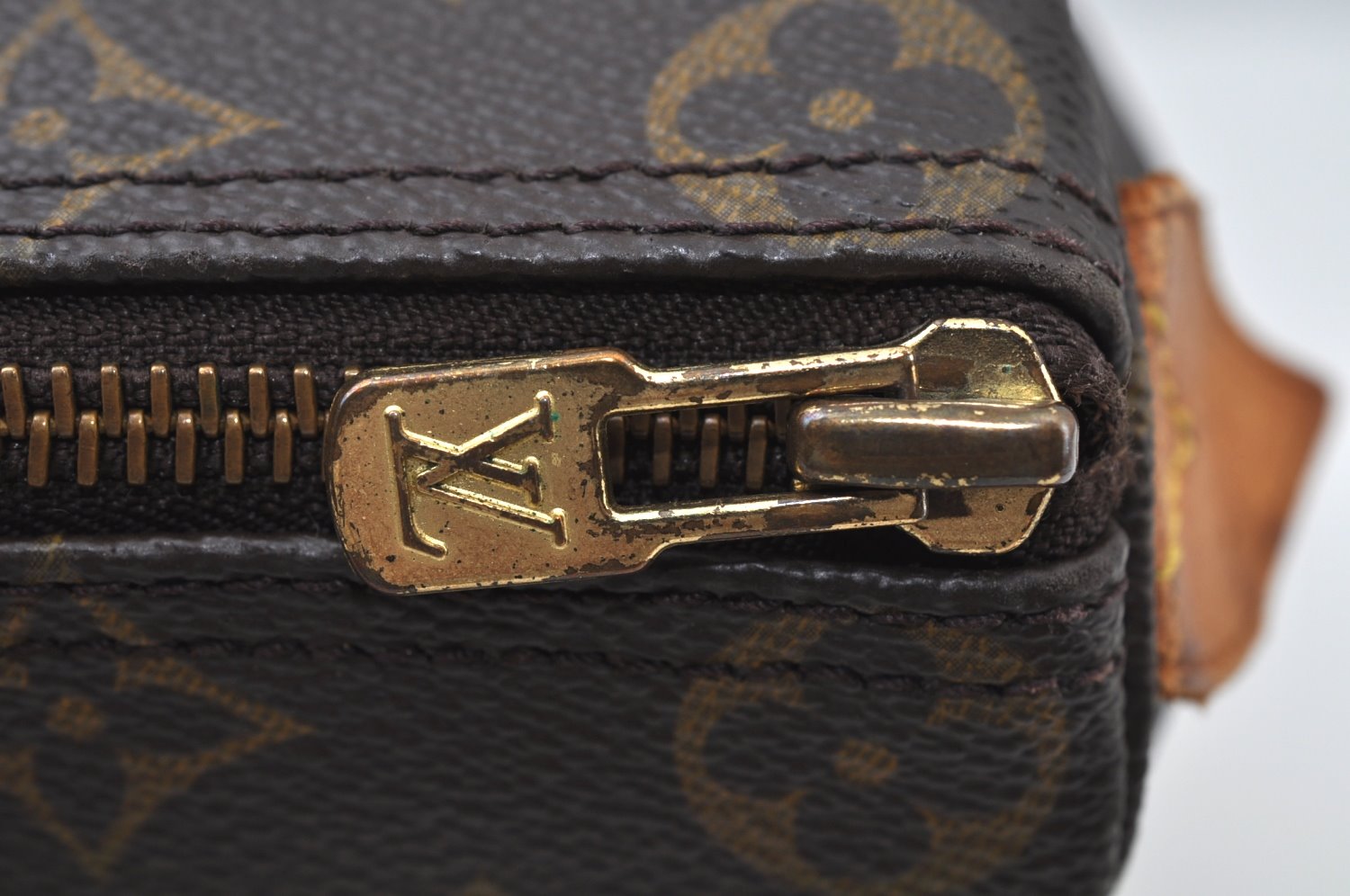 Authentic Louis Vuitton Monogram Flanerie 50 Shoulder Boston Bag M51116 LV K9990