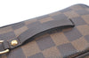 Authentic Louis Vuitton Damier Etui Okapi PM Camera Case Pouch N61738 LV K9994